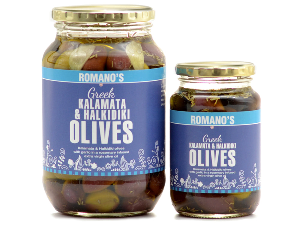 
                  
                    Greek Kalamata & Halkidiki Olives
                  
                