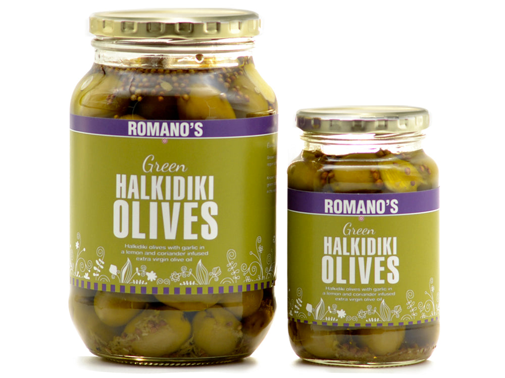 
                  
                    Green Halkidiki Olives
                  
                
