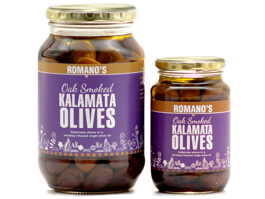 Oak Smoked Kalamata Olives